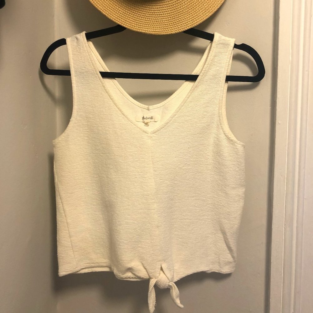 Madewell White Tank Top